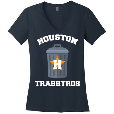 Houston Trashros Women's V-Neck T-Shirt