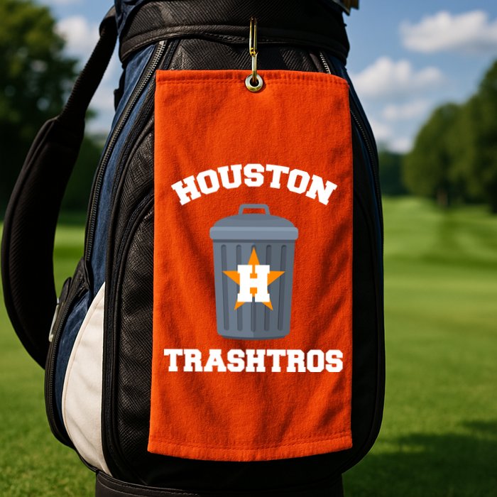 Houston Trashros Golf Towel