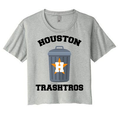 Houston Trashros Women's Crop Top Tee