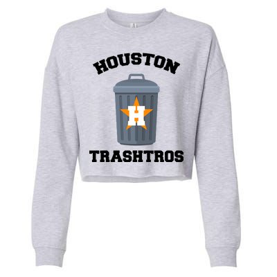 Houston Trashros Cropped Pullover Crew