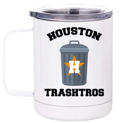 Houston Trashros 12 oz Stainless Steel Tumbler Cup