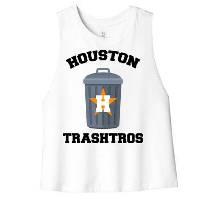 Houston Trashros Women's Racerback Cropped Tank