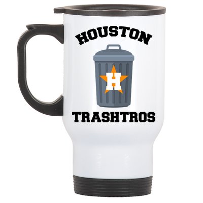 Houston Trashros Stainless Steel Travel Mug