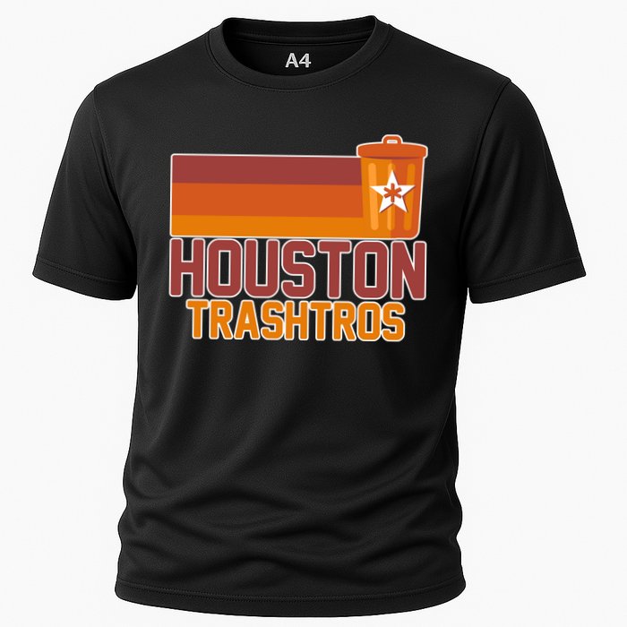 Houston Trashtros Controversy Cooling Performance Crew T-Shirt