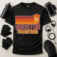 Houston Trashtros Controversy Cooling Performance Crew T-Shirt