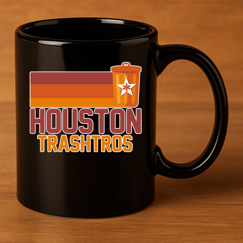 Houston Trashtros Controversy 11oz C Handle Ceramic Mug