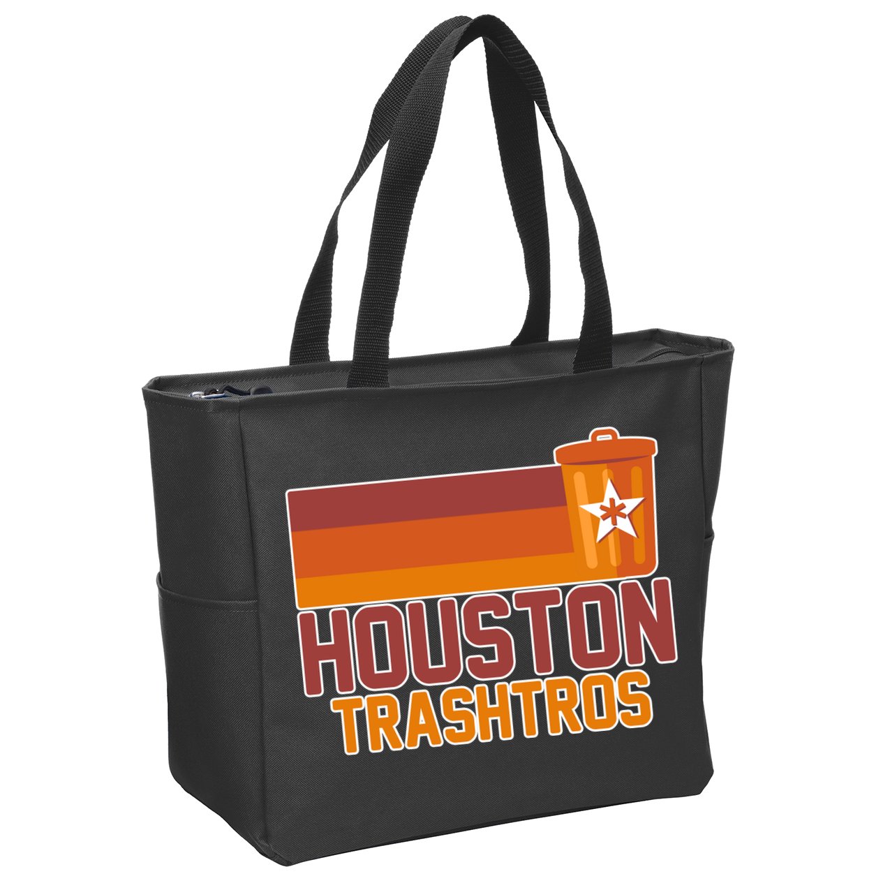 Houston Trashtros Controversy Zip Tote Bag