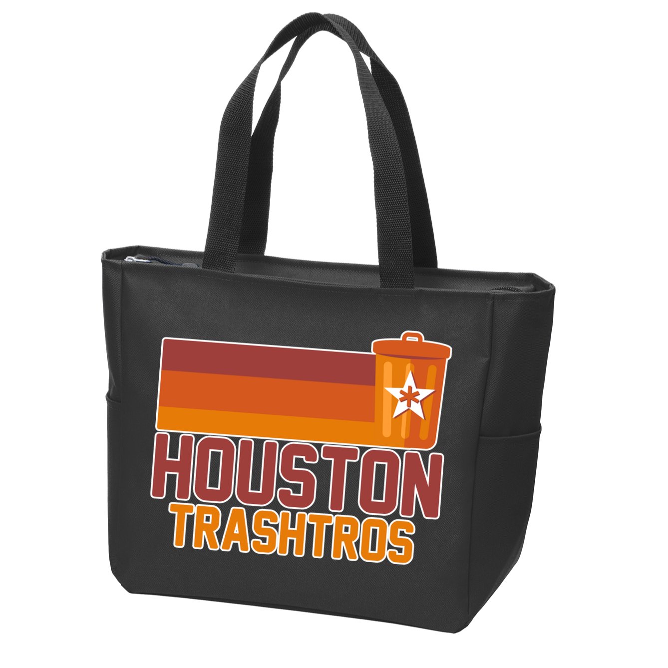 Houston Trashtros Controversy Zip Tote Bag