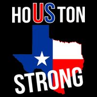 Houston US Strong Texas State Flag Cooling Performance Crew T-Shirt