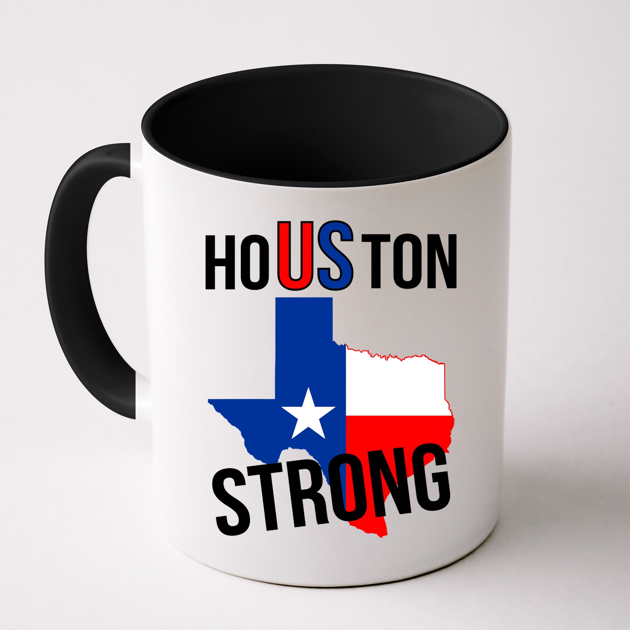 Houston US Strong Texas State Flag Mug