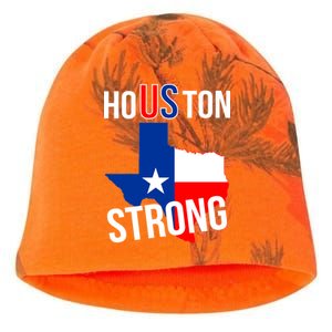 Houston US Strong Texas State Flag Kati - Camo Knit Beanie