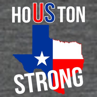 Houston US Strong Texas State Flag T-Shirt