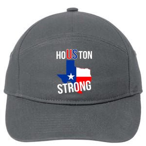 Houston US Strong Texas State Flag 7-Panel Snapback Hat