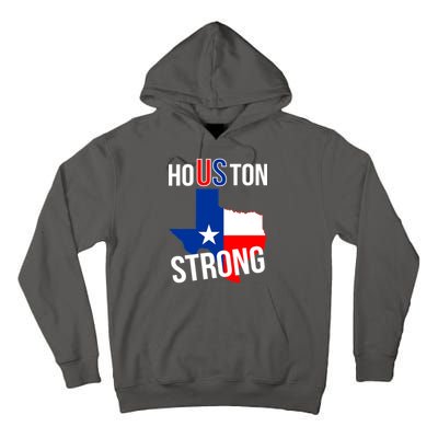Houston US Strong Texas State Flag Tall Hoodie