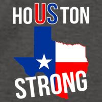 Houston US Strong Texas State Flag Vector Backpack