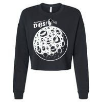 Houston We Have Dibs Cropped Pullover Crew