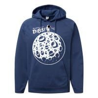 Houston We Have Dibs Performance Fleece Hoodie