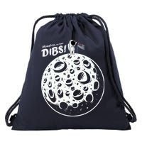 Houston We Have Dibs Drawstring Bag