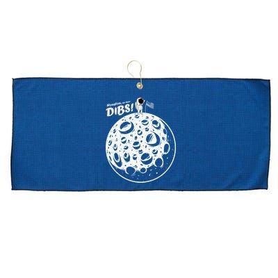 Houston We Have Dibs Large Microfiber Waffle Golf Towel