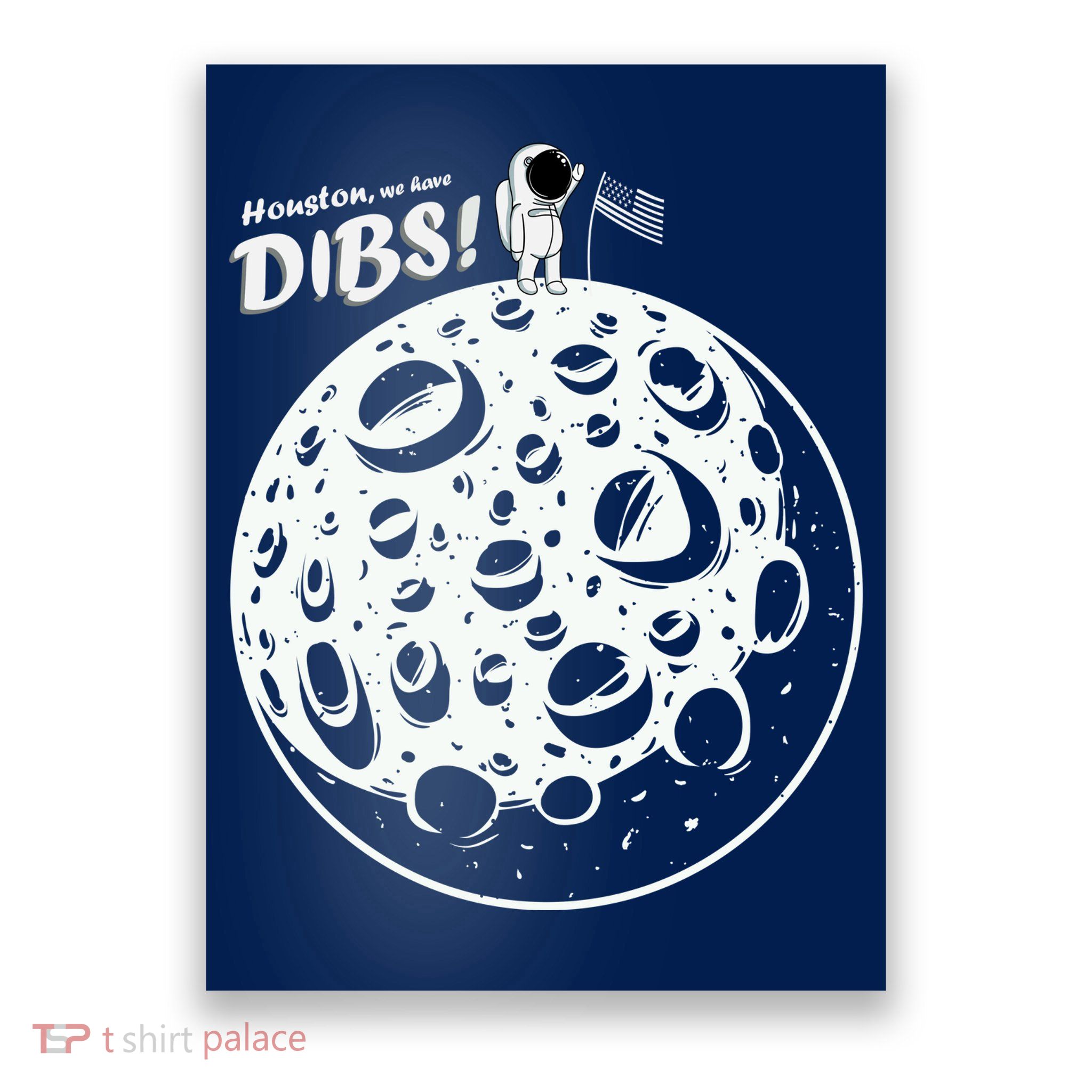 Houston We Have Dibs Poster