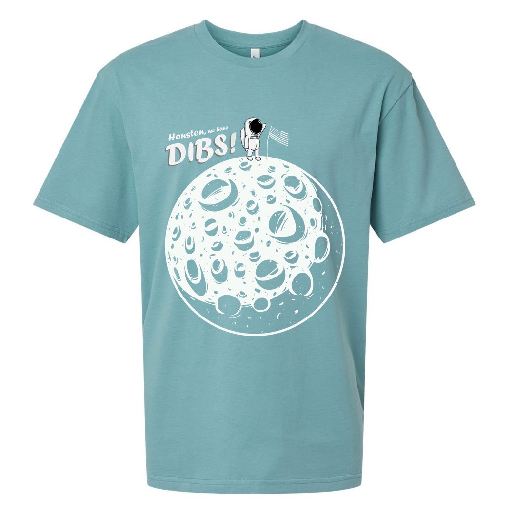 Houston We Have Dibs Sueded Cloud Jersey T-Shirt