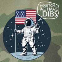 Houston We Have Dibs Moon Landing Legacy Tie Dye Trucker Hat