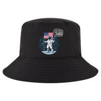 Houston We Have Dibs Moon Landing Cool Comfort Performance Bucket Hat