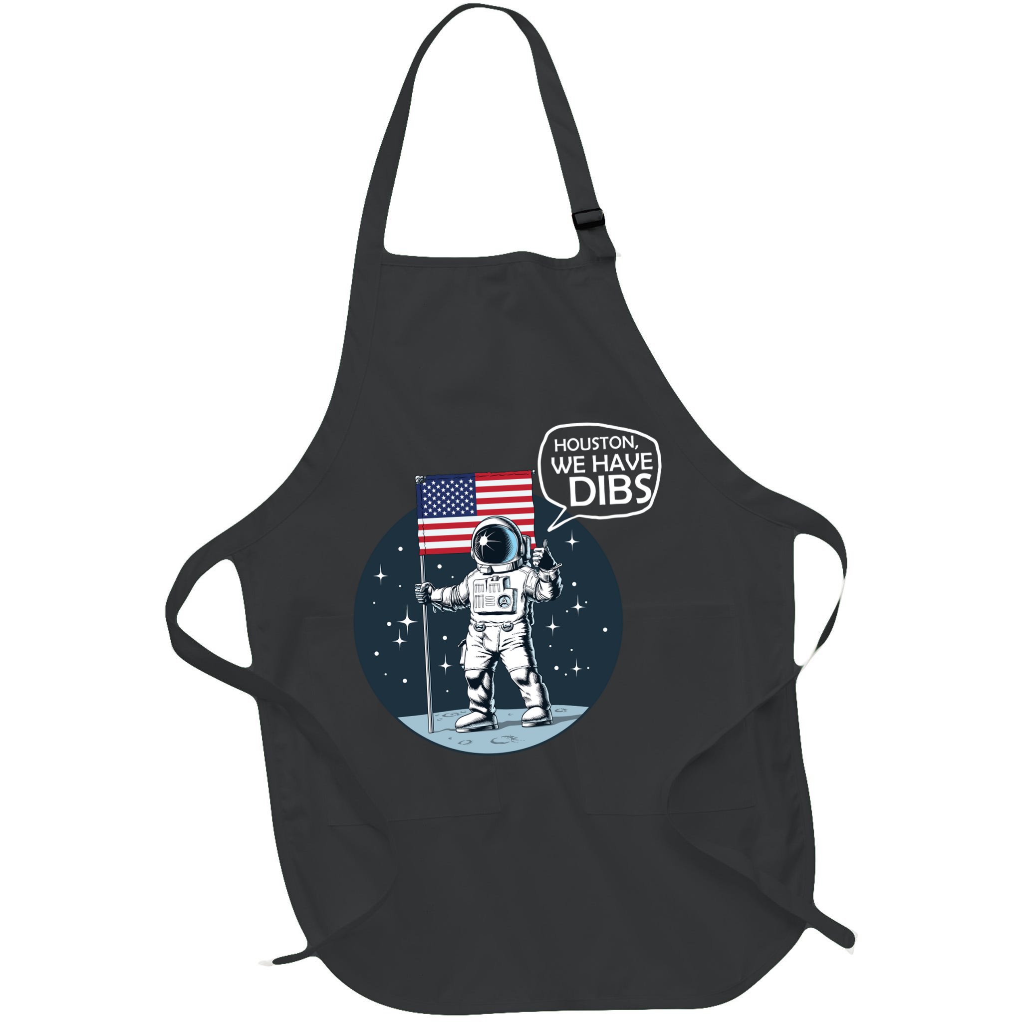 Houston We Have Dibs Moon Landing Apron