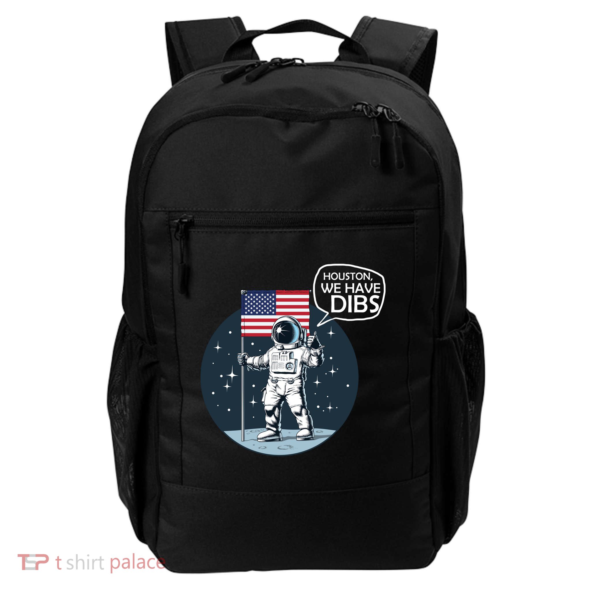 Houston We Have Dibs Moon Landing Daily Commute Backpack