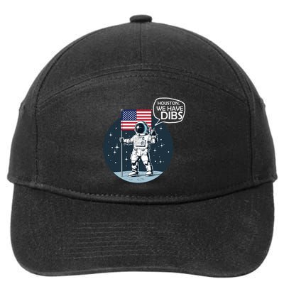 Houston We Have Dibs Moon Landing 7-Panel Snapback Hat