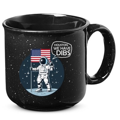 Houston We Have Dibs Moon Landing 15oz Campfire Ceramic Mug