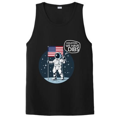 Houston We Have Dibs Moon Landing PosiCharge Competitor Tank