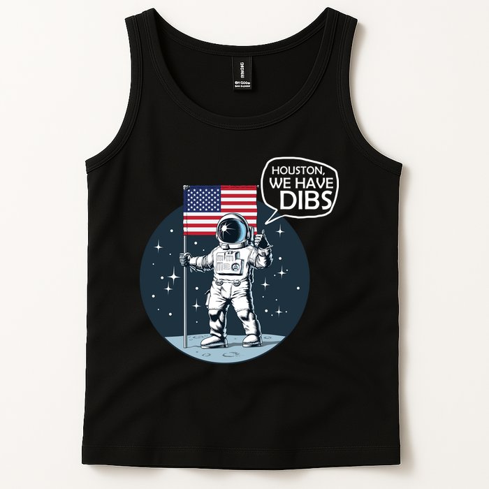 Houston We Have Dibs Moon Landing Tank Top