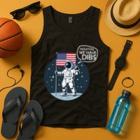 Houston We Have Dibs Moon Landing Tank Top