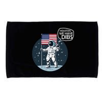 Houston We Have Dibs Moon Landing Microfiber Hand Towel