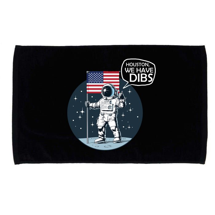 Houston We Have Dibs Moon Landing Microfiber Hand Towel