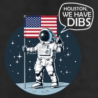 Houston We Have Dibs Moon Landing Microfiber Hand Towel