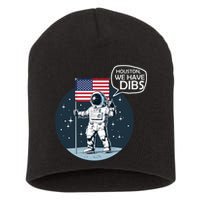 Houston We Have Dibs Moon Landing Short Acrylic Beanie