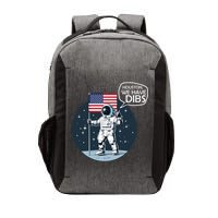 Houston We Have Dibs Moon Landing Vector Backpack