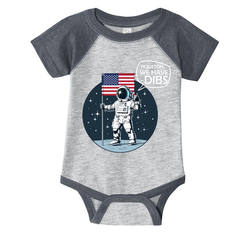 Houston We Have Dibs Moon Landing Infant Baby Jersey Bodysuit