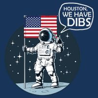 Houston We Have Dibs Moon Landing Infant Baby Jersey Bodysuit