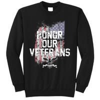 Honor Our Vets Happy Veterans Day Fallen Soldiers Sweatshirt