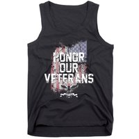 Honor Our Vets Happy Veterans Day Fallen Soldiers Tank Top