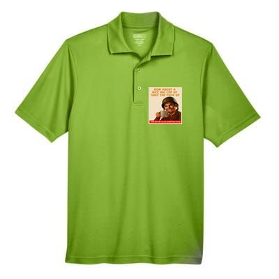 How About A Nice Big Cup of Shut The Fuck Up Men's Origin Performance Pique Polo