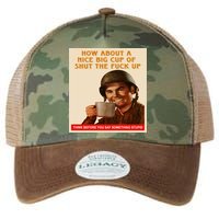 How About A Nice Big Cup of Shut The Fuck Up Legacy Tie Dye Trucker Hat