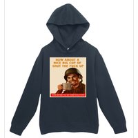 How About A Nice Big Cup of Shut The Fuck Up Urban Pullover Hoodie