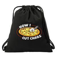How I Cute Carbs Drawstring Bag