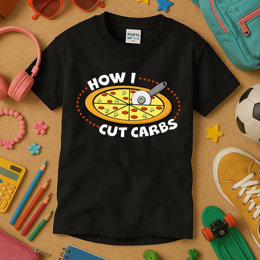 How I Cute Carbs Kids T-Shirt