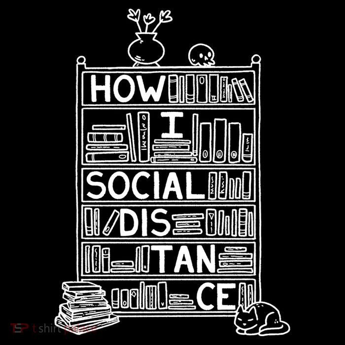 How I Social Distance Book Lover Toddler Sweatshirt