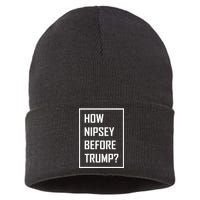 How Nipsey Before Trump? Sustainable Knit Beanie
